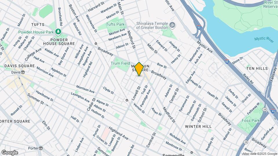 9 Lowell Terrace Mapa y Detalles de la Ubicación