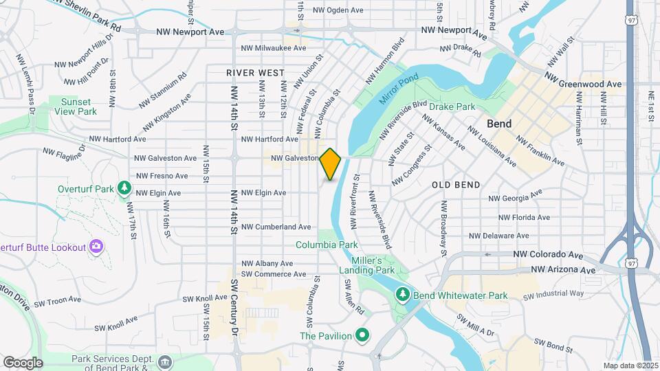 536 NW Harmon Blvd Map and Location Details