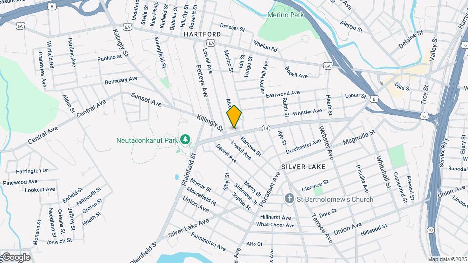 585 Plainfield St Map and Location Details