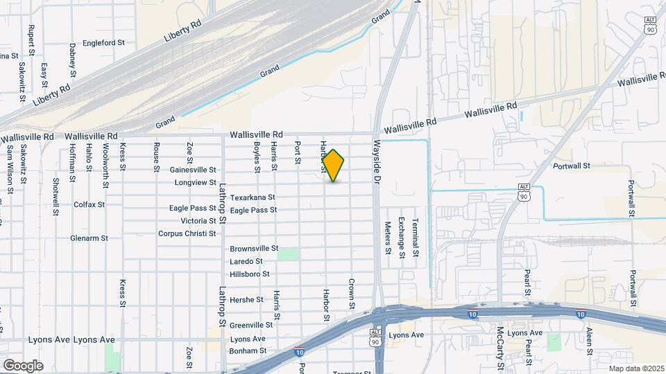 7410 Longview St Map and Location Details