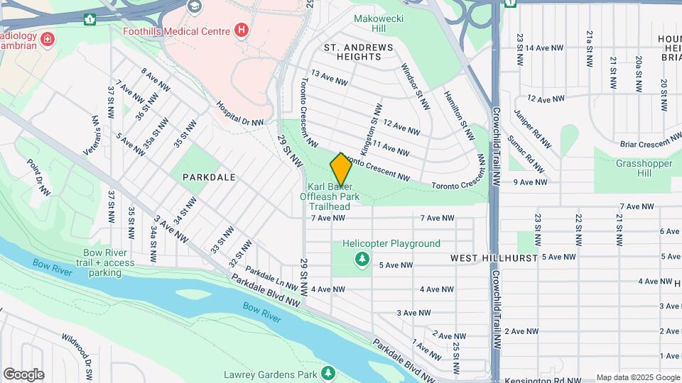 822 28th St NW Map and Location Details