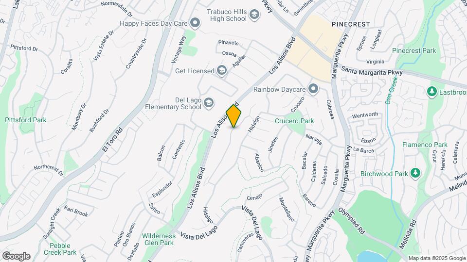 21834 Mirador Map and Location Details