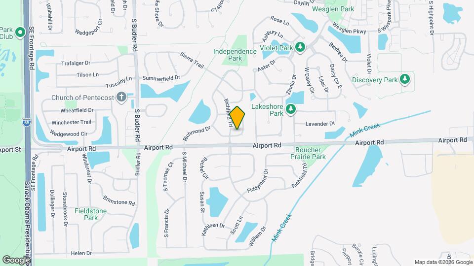 384 Reston Cir Mapa y Detalles de la Ubicación