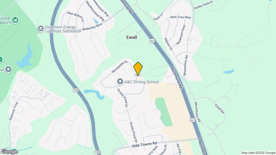 5800 Montpelier Dr Map and Location Details