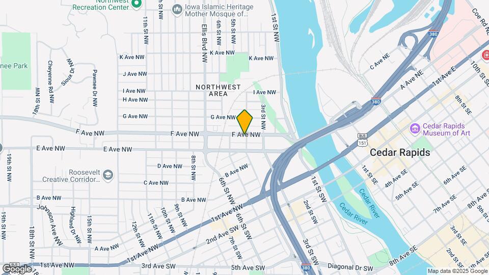 403 F Ave NW, Unit #3 Mapa y Detalles de la Ubicación