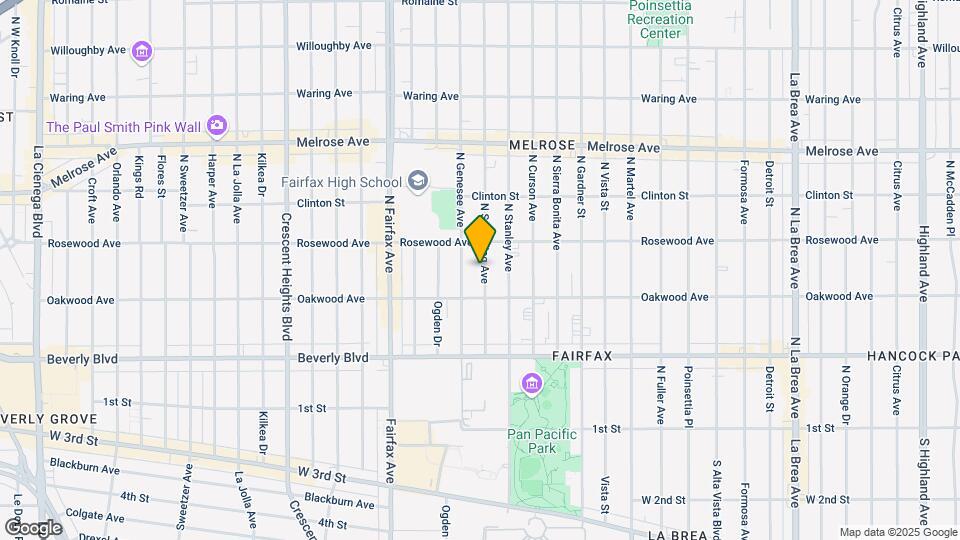 435 N Spaulding Ave Map and Location Details