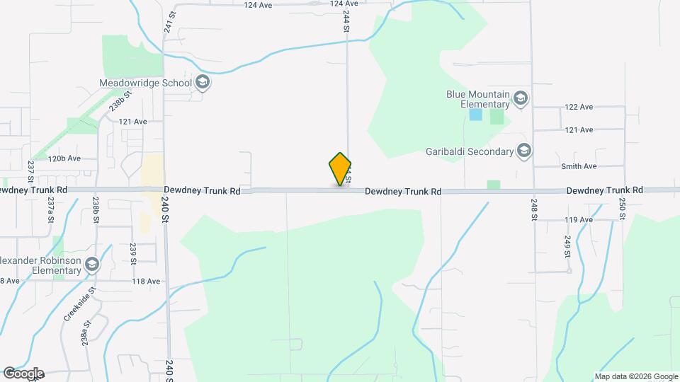 232xx Dewdney Trunk Rd Map and Location Details