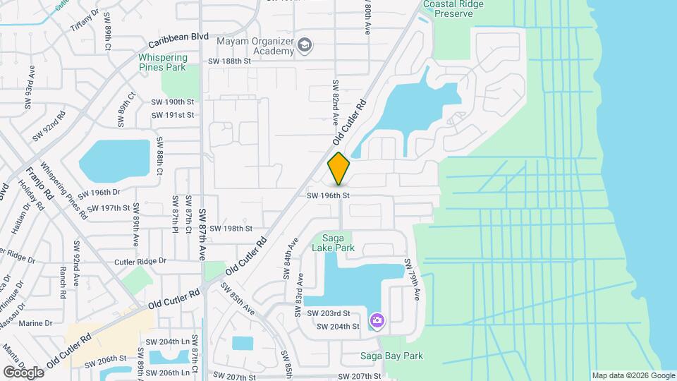 8004 SW 195th Terrace Map and Location Details