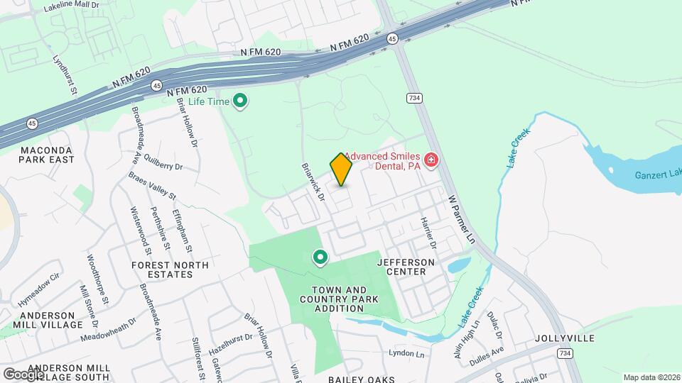 9105 Garnet Dr Map and Location Details