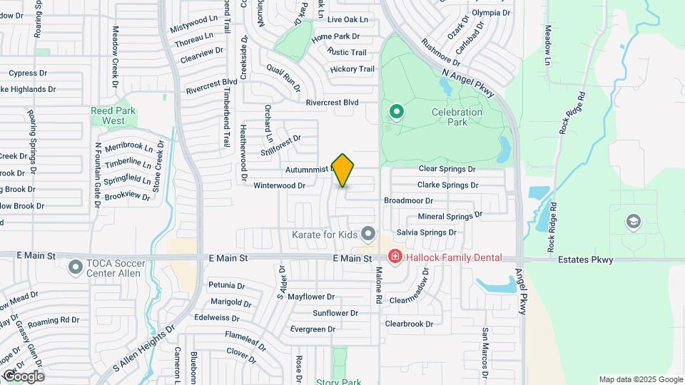 309 Broadmoor Dr Map and Location Details