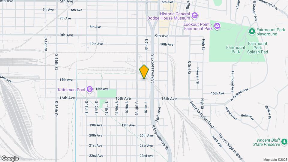 1402 S 7th St Map and Location Details