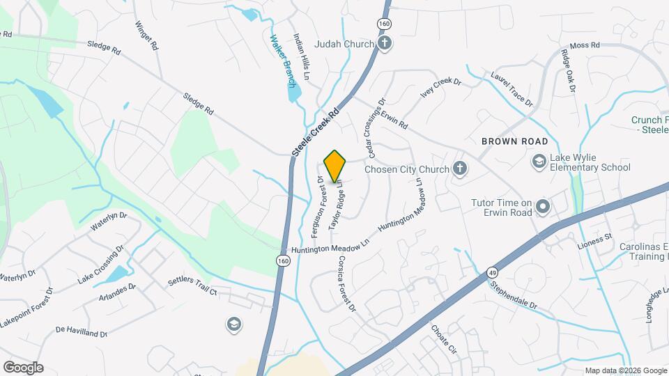 15141 Taylor Ridge Ln Mapa y Detalles de la Ubicación