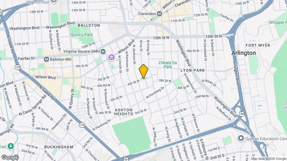 526 N Ivy St Mapa y Detalles de la Ubicación