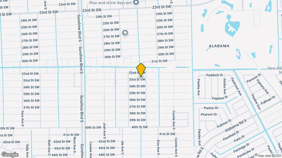 3805 33rd St SW Map and Location Details