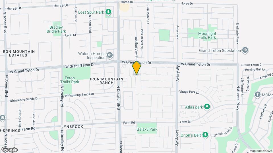 7900 Pandora Sky St Map and Location Details