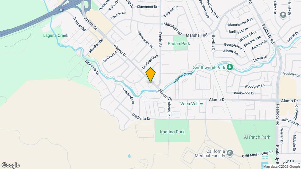 1388 Alamo Dr Mapa y Detalles de la Ubicación