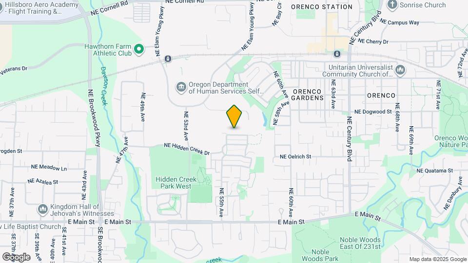 5619 NE Canard Dr Map and Location Details