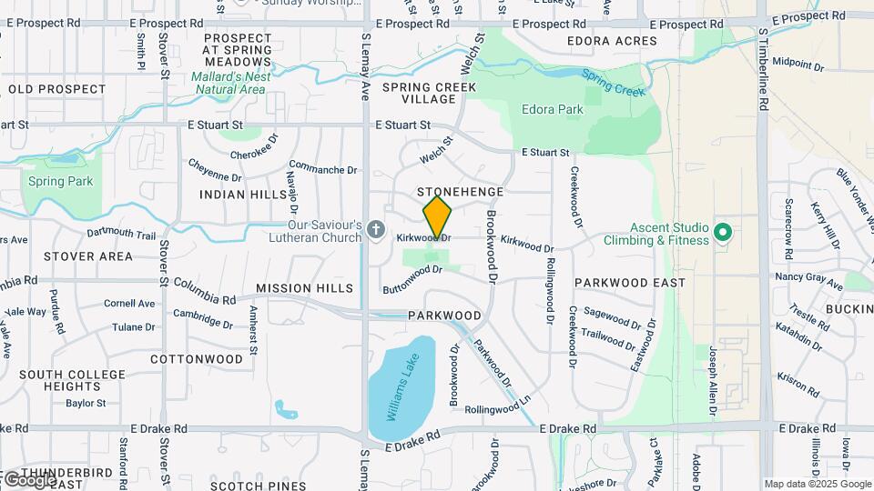 1219 Kirkwood Dr, Unit 1219 Kirkwood Dr Map and Location Details