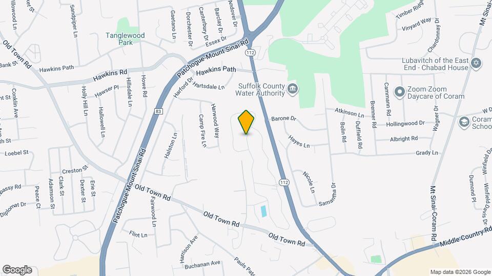 5208 Townehouse Dr Map and Location Details