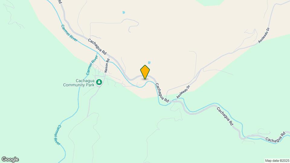 18800 Cachagua Rd Map and Location Details