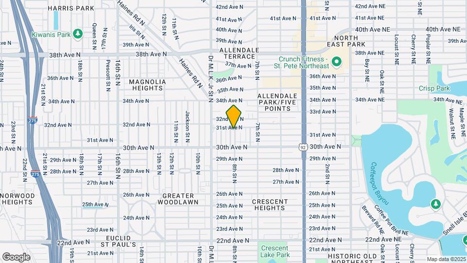 3075 8th St N Map and Location Details