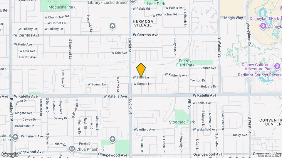 1660 W Sallie Ln Map and Location Details