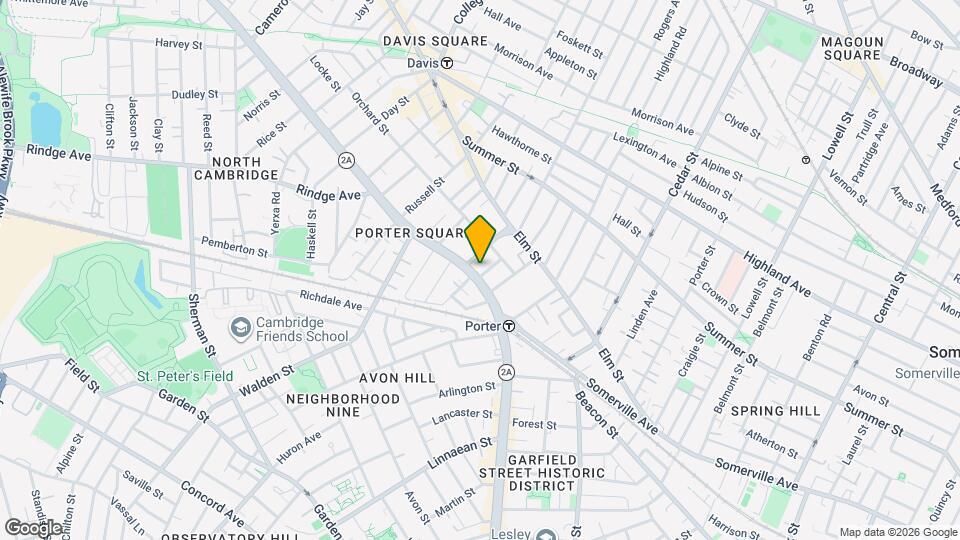 1969 Massachusetts Ave, Unit 32B Mapa y Detalles de la Ubicación