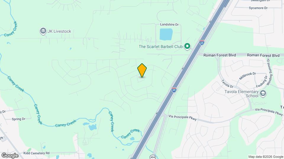 21723 Piscinola Ln Map and Location Details