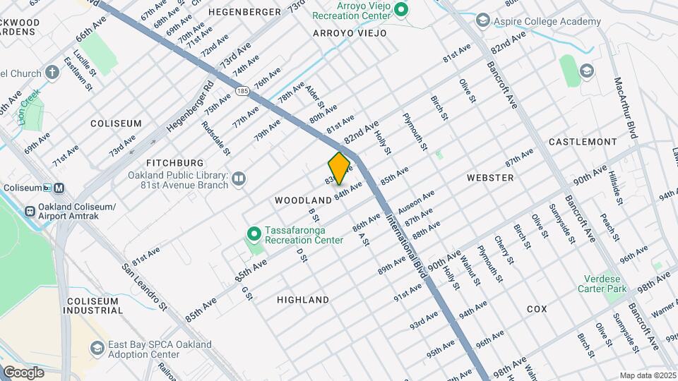 8334 A St Map and Location Details
