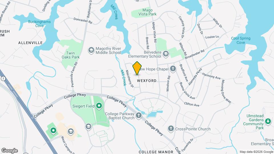 808 Ruxshire Dr Mapa y Detalles de la Ubicación