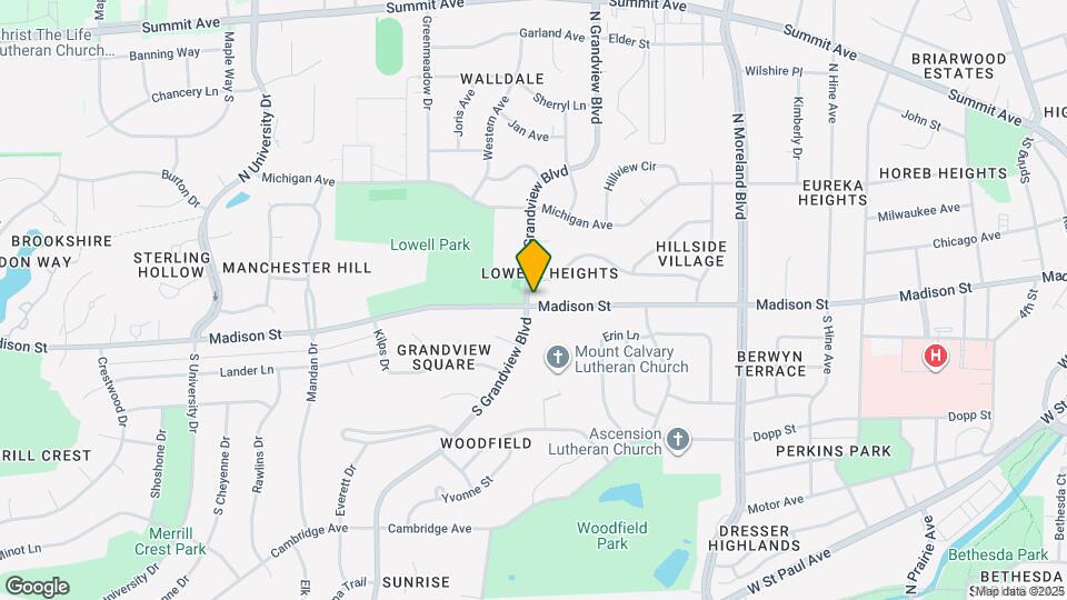 1954 Madison St Map and Location Details