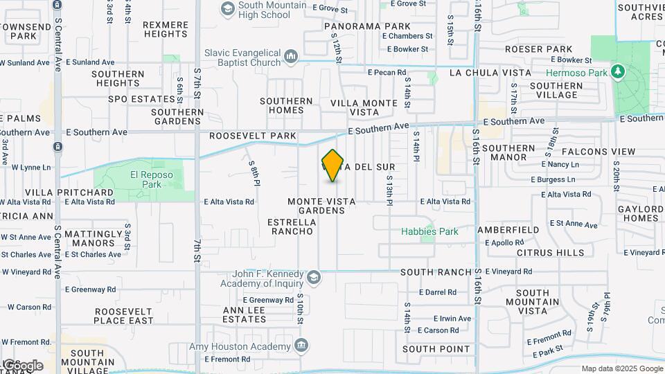 6228 S 12th St Map and Location Details