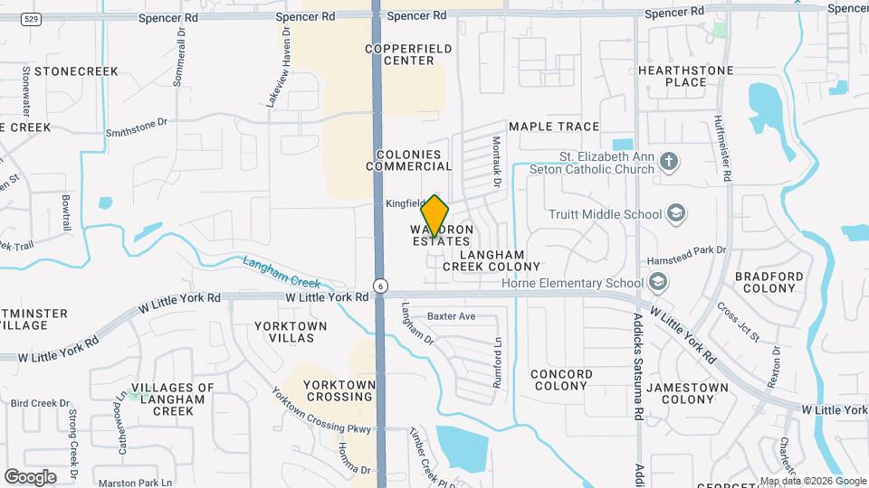 6419 Waldron Dr Map and Location Details