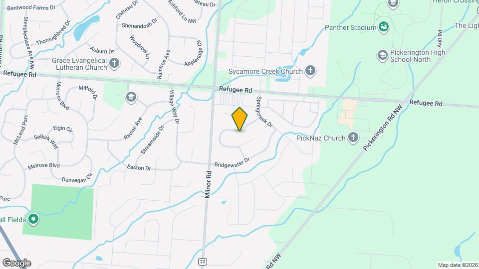 11760 Chanticleer Dr NW Map and Location Details