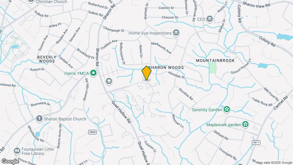 3284 Heathstead Place Map and Location Details
