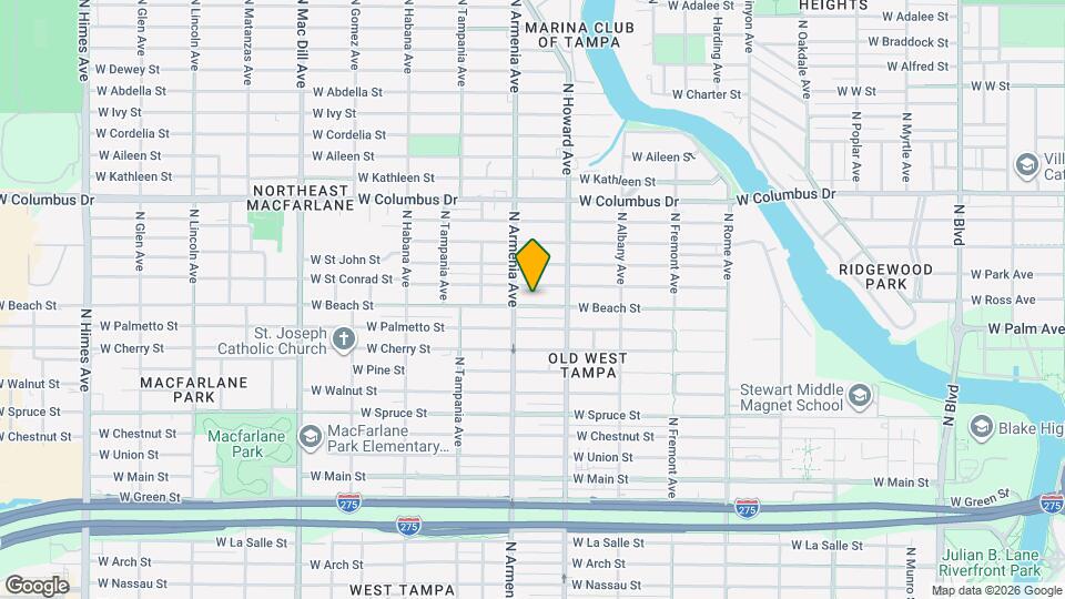 2333 W Beach St Map and Location Details