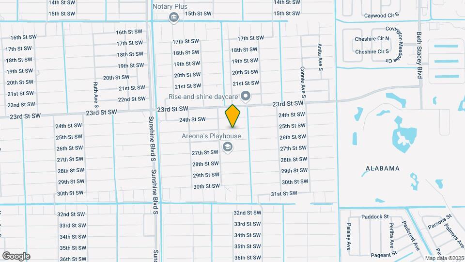 2811 25th St SW Map and Location Details