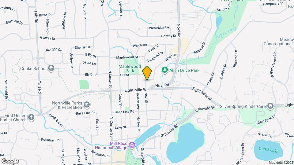 860 Allen Dr Map and Location Details