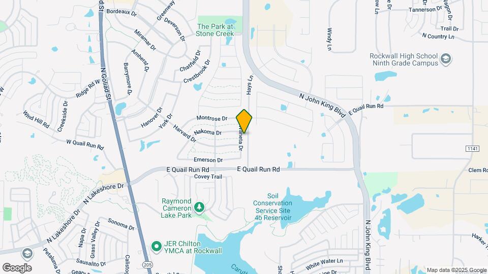 1714 Waneta Dr Map and Location Details