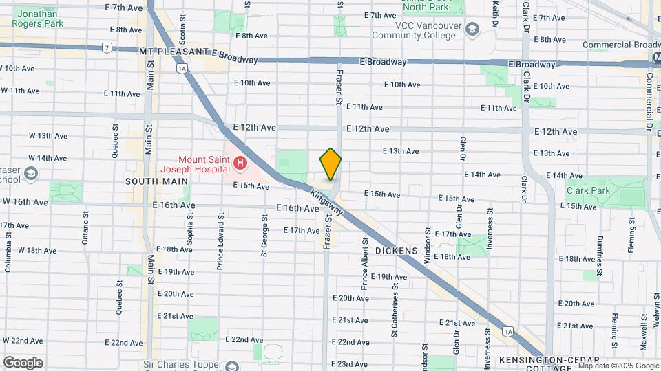 657 15th Av E Map and Location Details