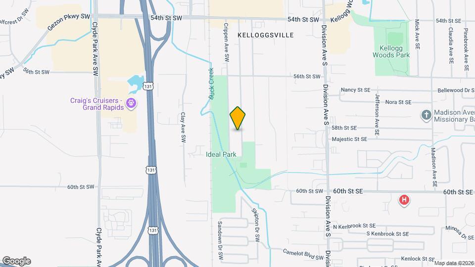 5807 Averill Ave SW Map and Location Details