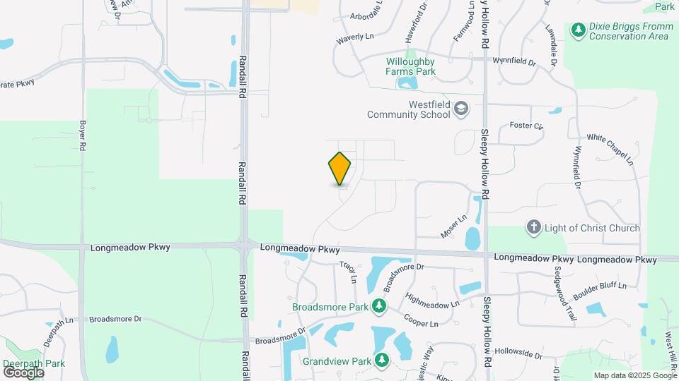 1261 Glenmont St Map and Location Details