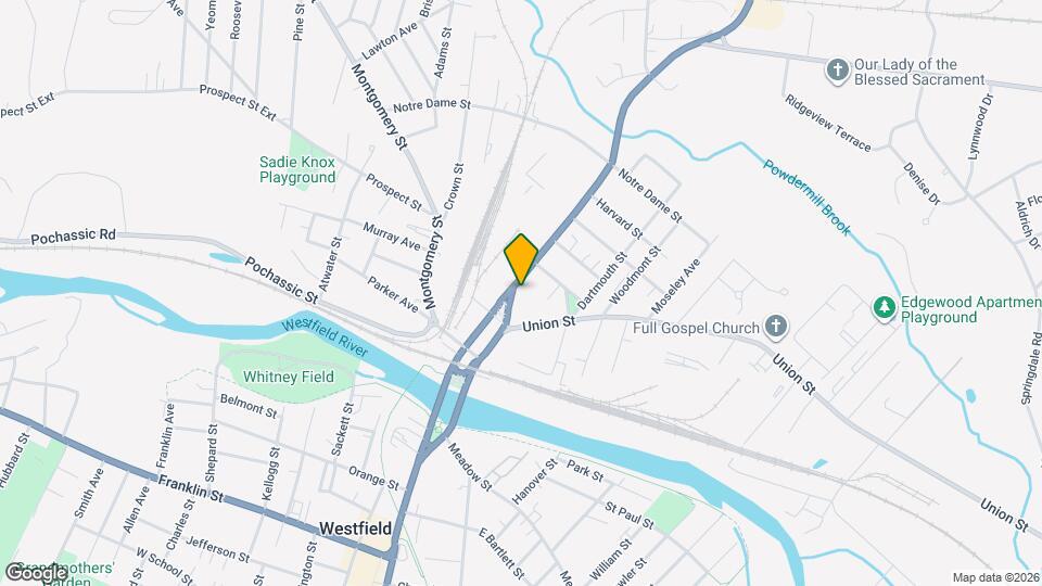 95 N Elm St Map and Location Details