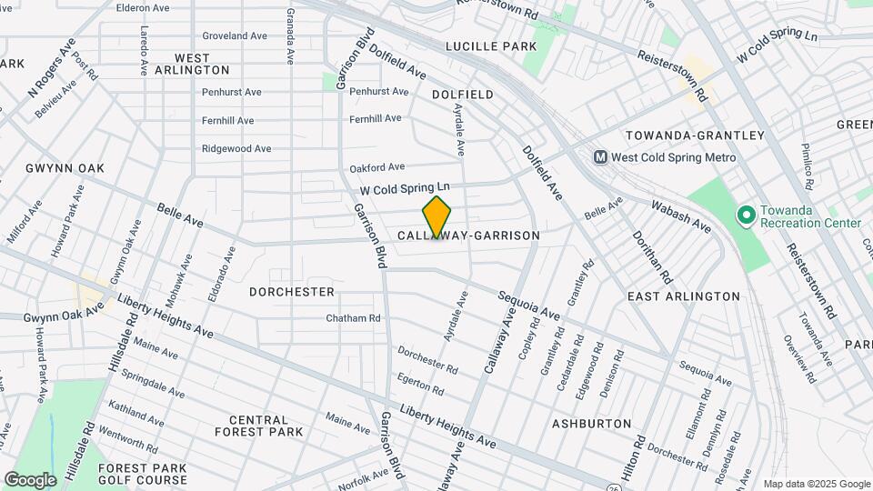 3815 Belle Ave, Unit 2B Map and Location Details