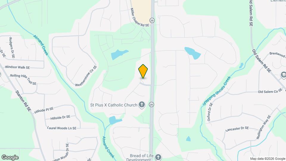 938 Lost Valley Dr SE Map and Location Details