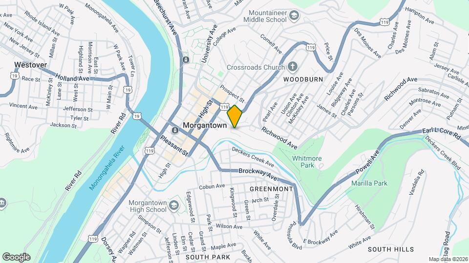 384 Forest Ave, Unit 1 Mapa y Detalles de la Ubicación