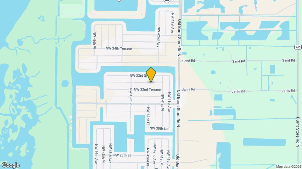 4206 NW 32nd Ln Map and Location Details