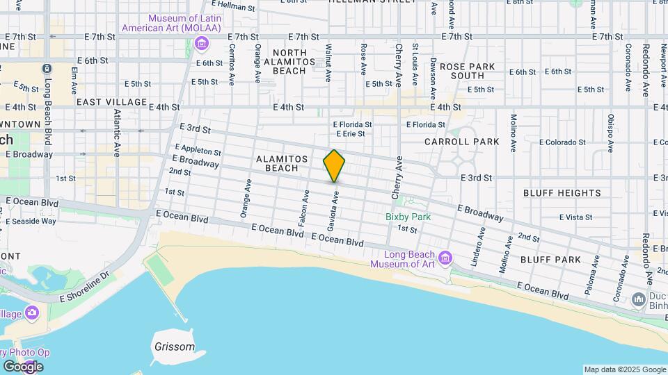 1630 E Broadway Mapa y Detalles de la Ubicación