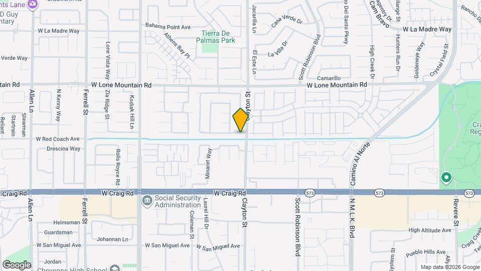 2007 Mountain Sunset Ave Map and Location Details