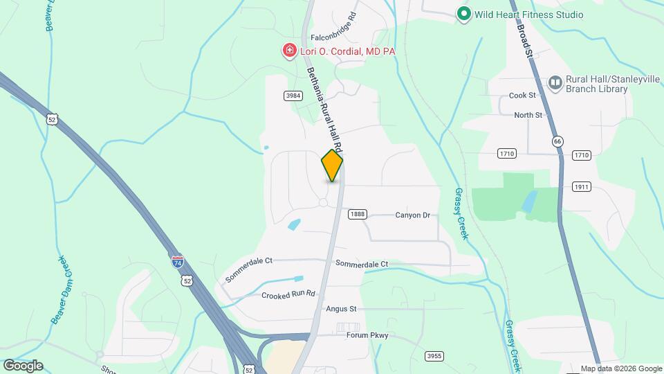 735 Bitting Hall Cir Map and Location Details